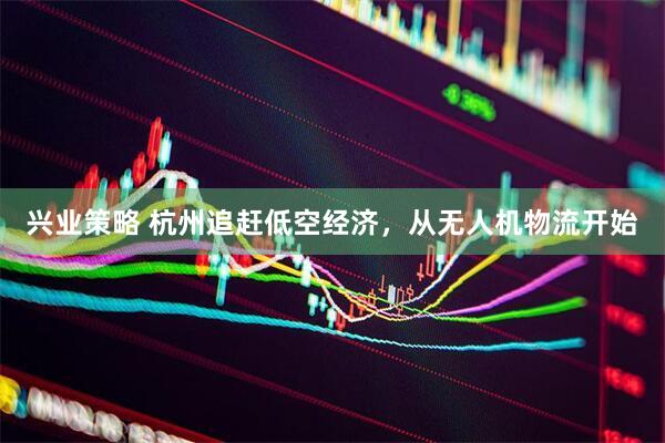 兴业策略 杭州追赶低空经济，从无人机物流开始