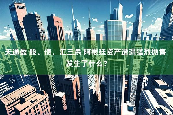 天通盈 股、债、汇三杀 阿根廷资产遭遇猛烈抛售 发生了什么？